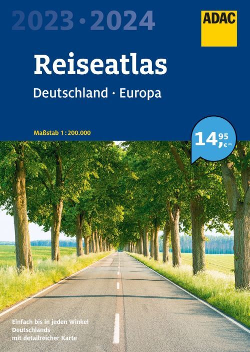 ADAC Reiseatlas Deutschland Europa 2023/2024