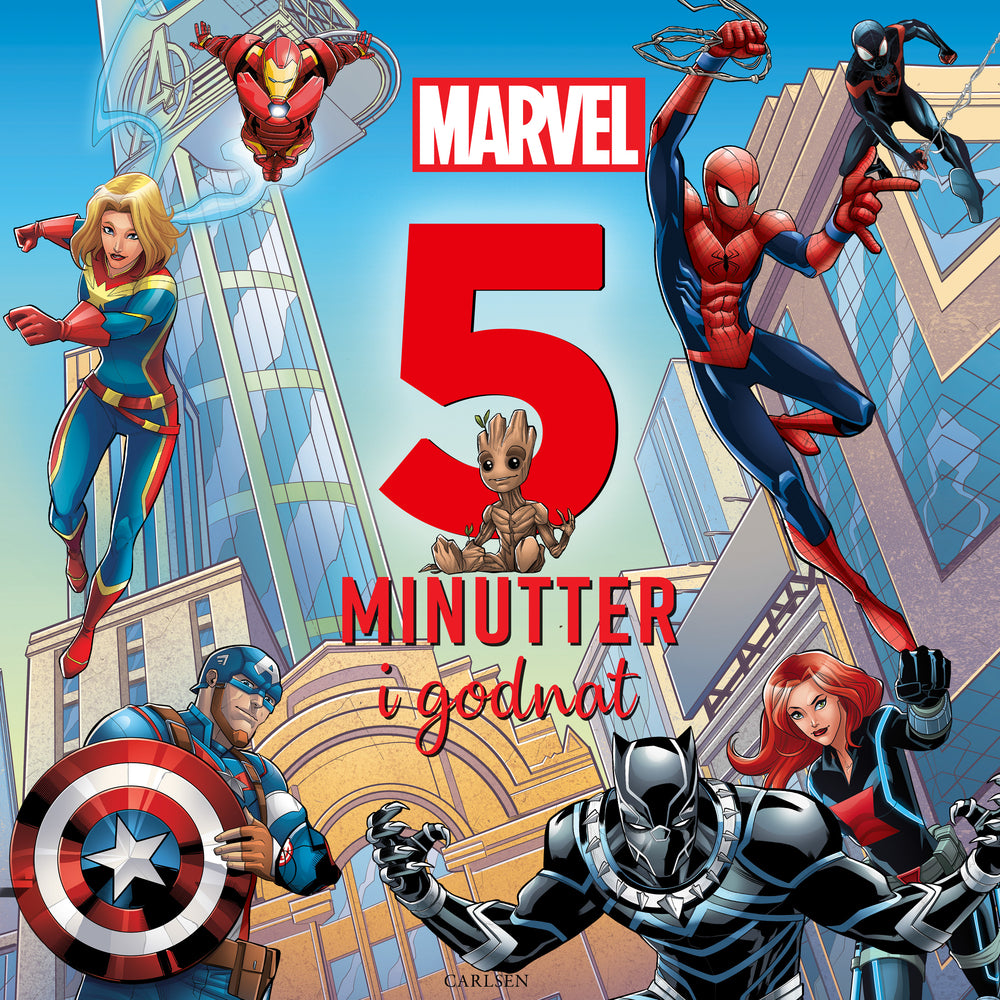 Fem minutter i godnat - Marvel