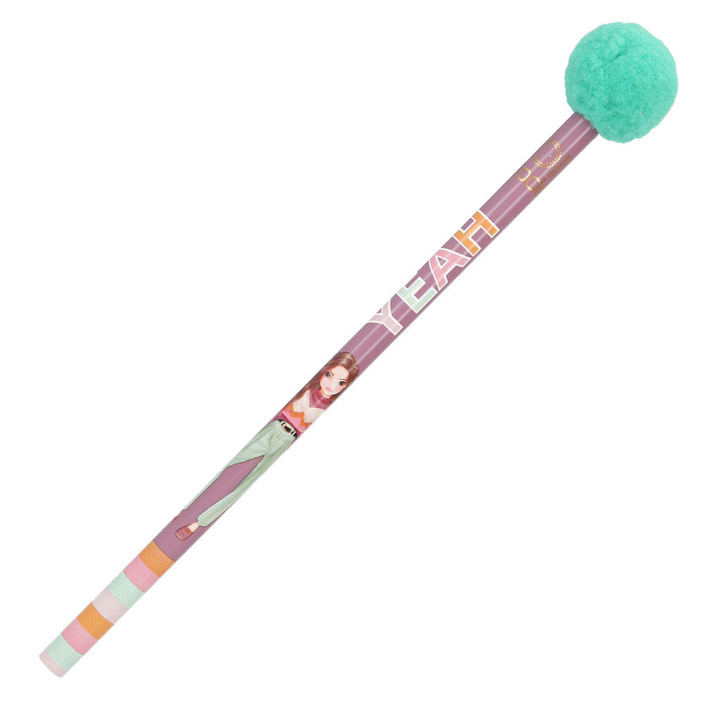 TOPMODEL Blyant m/lille pompom - ASST