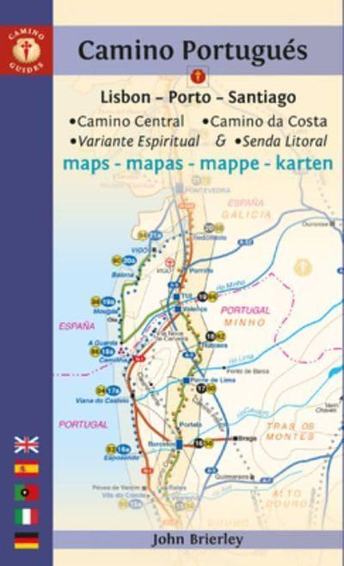 Camino Portugues, Camino Central - Camino da Costa Maps: Lisbon - Porto - Santiago