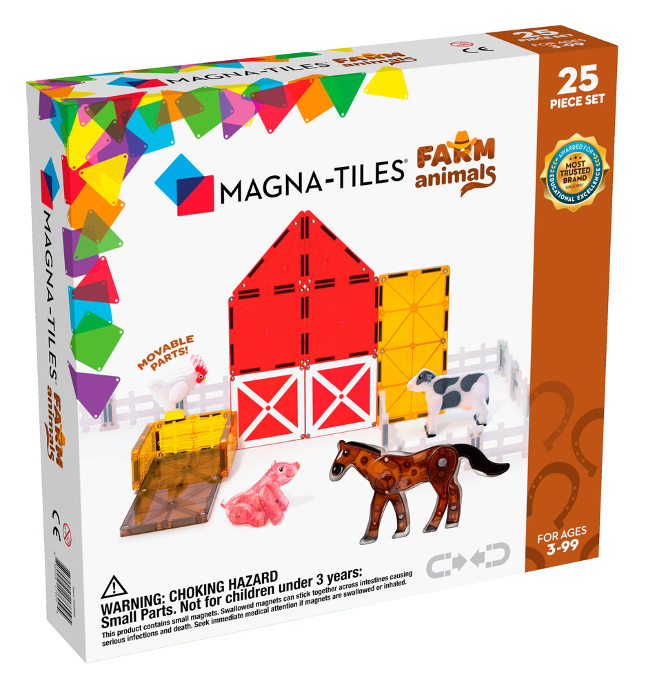 MAGNA-TILES Farm Animals 25 stk