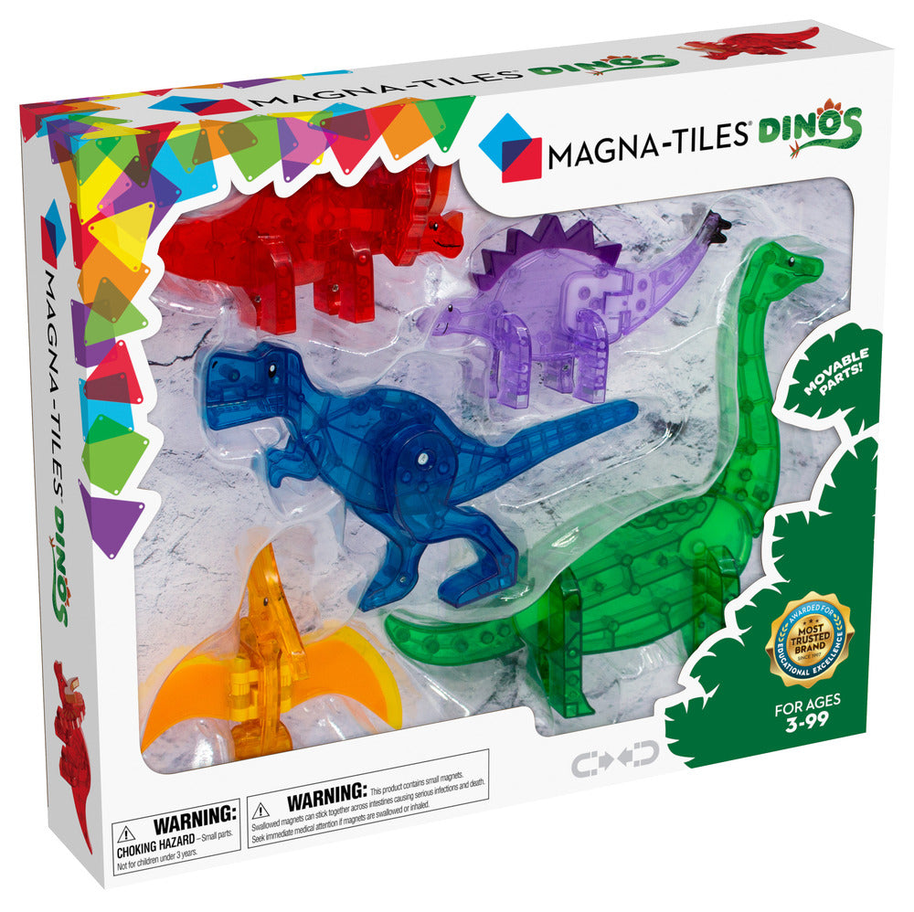 MAGNA-TILES Dinos sæt 5 stk