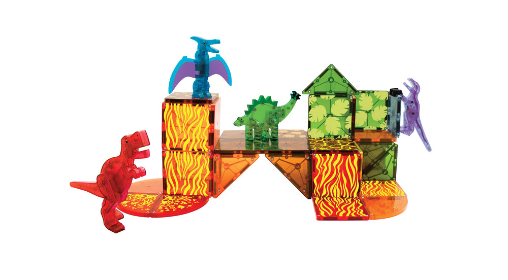 MAGNA-TILES Dino World 40 stk