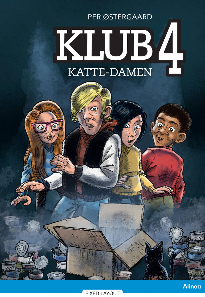 Klub 4 - Kattedamen, Blå Læseklub