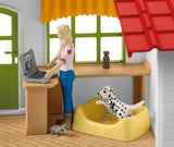 schleich Dyrlægeklinik med husdyr
