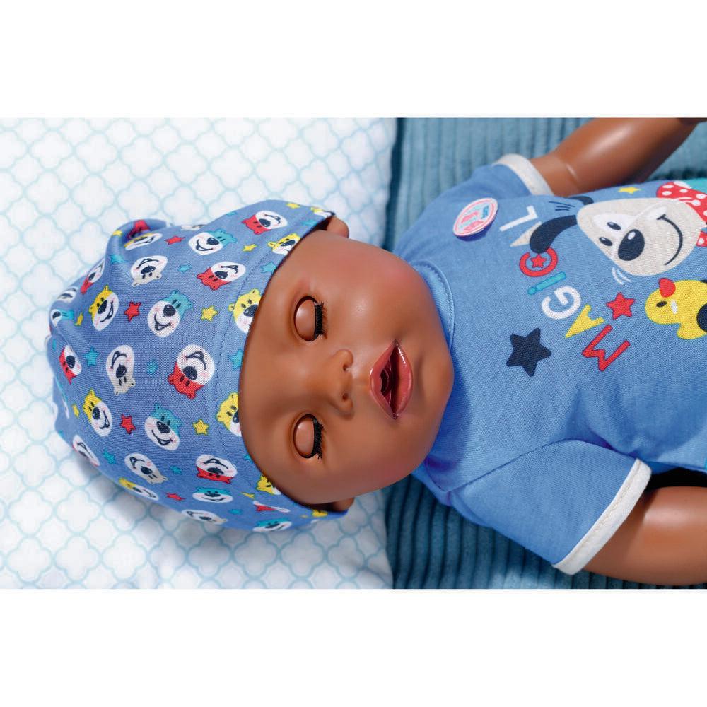 BABY born Magic Dreng Dukke med Brune Øjne 43 cm