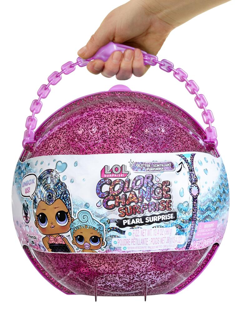 L.O.L. Glitter Color Change Pearl Surprise - Purple