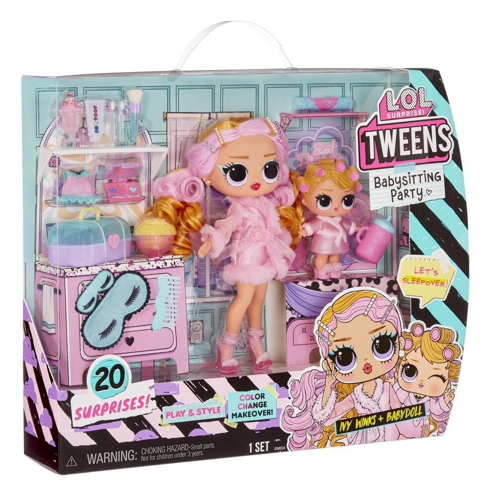 L.O.L. Surprise! Tweens + Tots Baby Sitters - Pyjamasparty