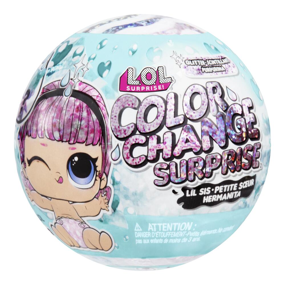 L.O.L. Glitter Color Change Lil Sisters