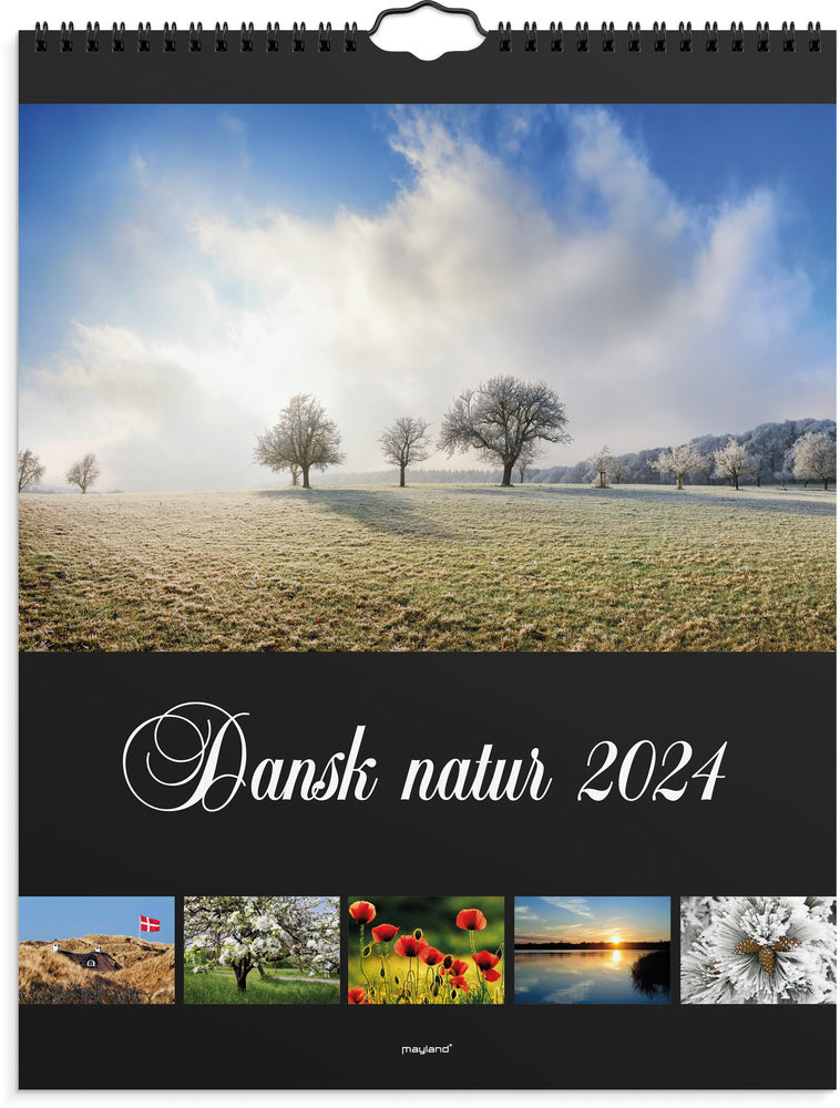 Kalender 2024 dansk natur