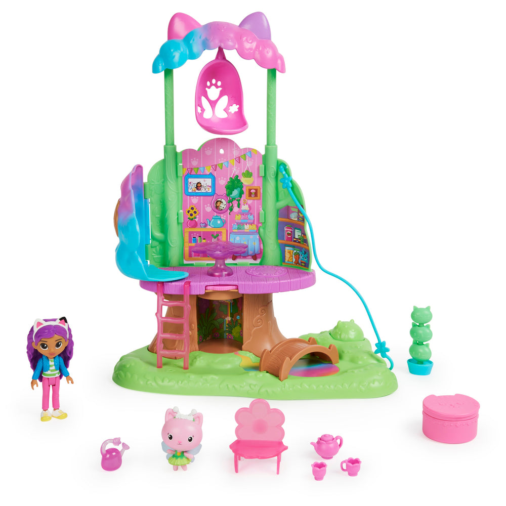 Gabby's Dukkehus Kitty Fairy's Garden Treehouse