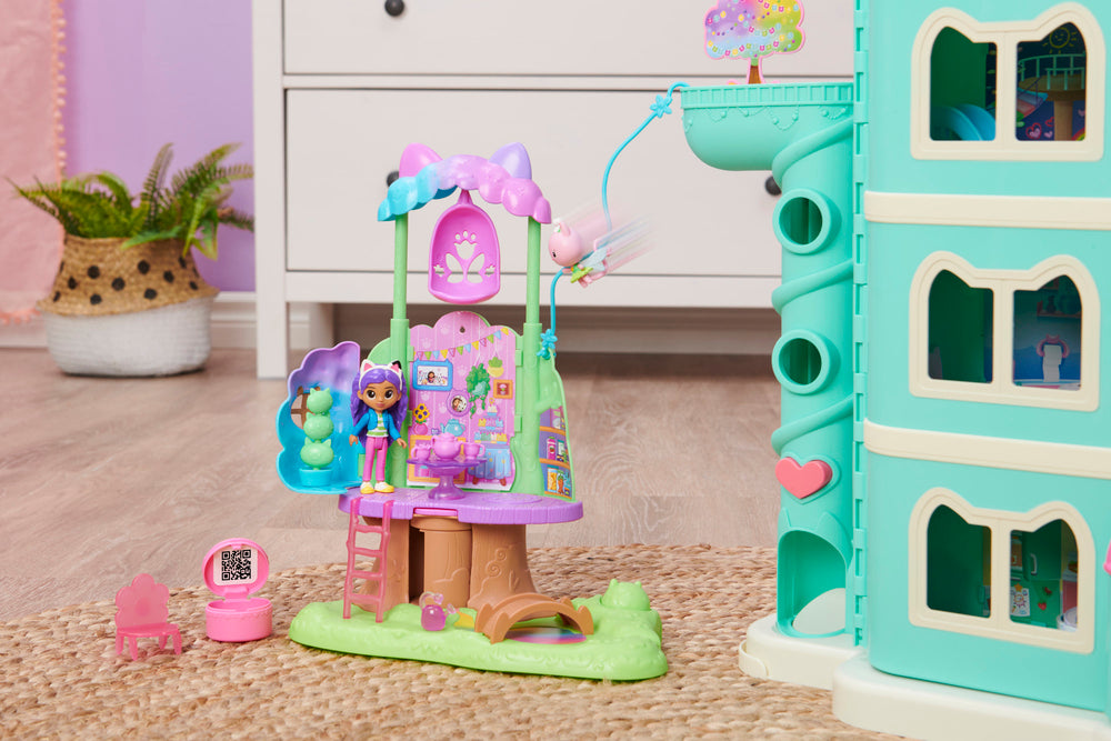 Gabby's Dukkehus Kitty Fairy's Garden Treehouse