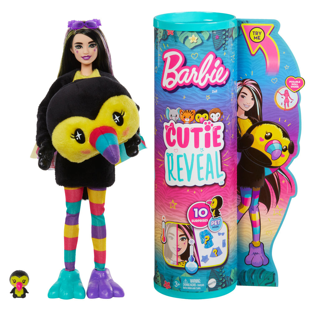 Barbie Cutie Reveal Barbie Jungle Asst