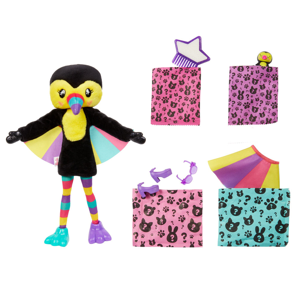 Barbie Cutie Reveal Barbie Jungle Asst