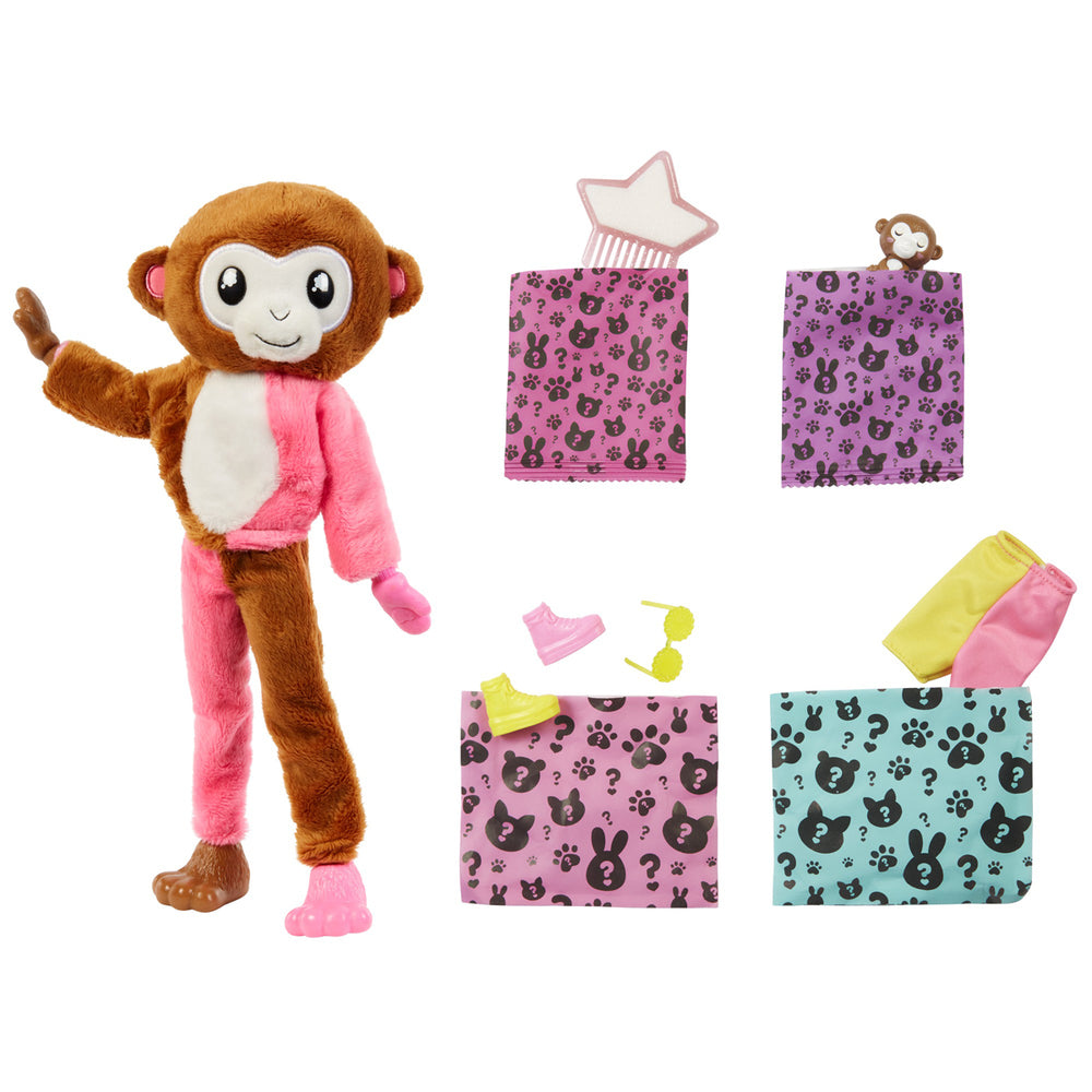 Barbie Cutie Reveal Barbie Jungle Asst