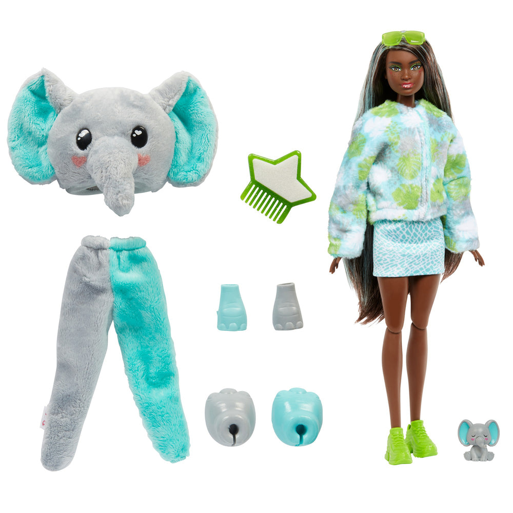Barbie Cutie Reveal Barbie Jungle Asst
