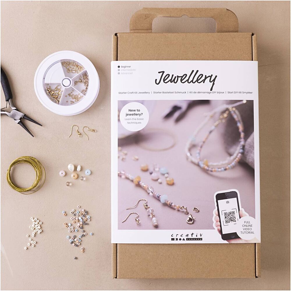 Start DIY Kit Smykker Klassiske Perler