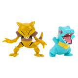Pokémon battle figure pack Totodile & Abra