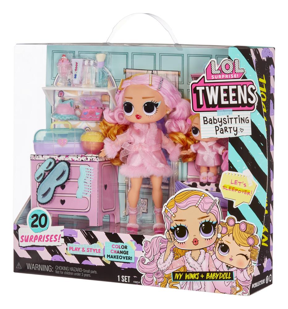 L.O.L. Surprise! Tweens + Tots Baby Sitters asst