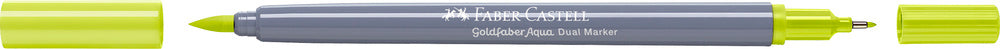Tusser dobbelt Goldfaber Aqua lime 206