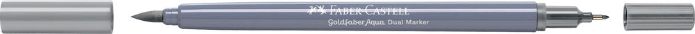 Tusser dobbelt Goldfaber Aqua cold grey l 230