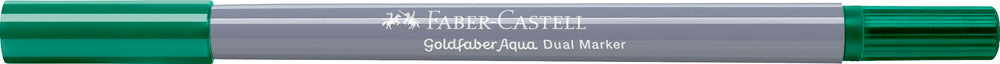 Tusser dobbelt Goldfaber Aqua dark green 264