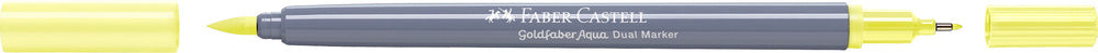 Tusser dobbelt Goldfaber Aqua light yellow glace 104