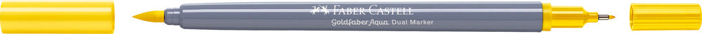 Tusser dobbelt Goldfaber Aqua cadmium yellow 107
