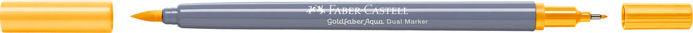 Tusser dobbelt Goldfaber aqua middle chrome yellow 208