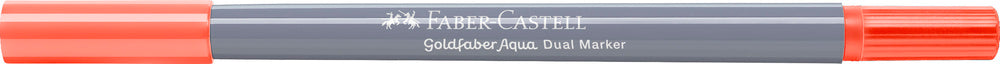 Tusser dobbelt Goldfaber Aqua dark orange 115
