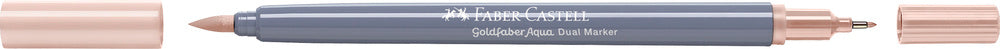 Tusser dobbelt Goldfaber Aqua apricot 116