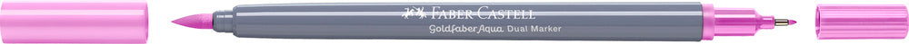 Tusser dobbelt Goldfaber Aqua light magenta 119