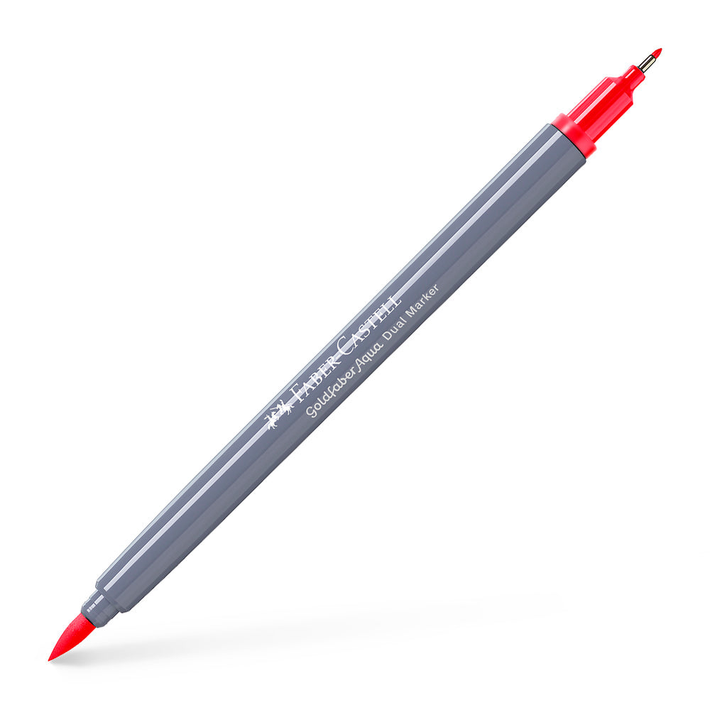Tusser dobbelt Goldfaber Aqua brilliant red 122