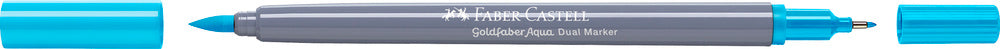 Tusser dobbelt Goldfaber Aqua manganese blue 245