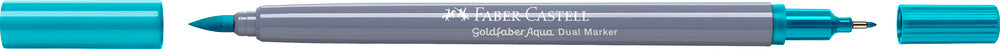 Tusser dobbelt Goldfaber Aqua light turquise 154