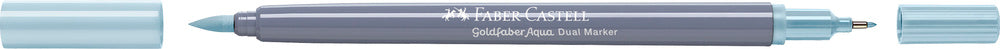 Tusser dobbelt Goldfaber Aqua water blue 164