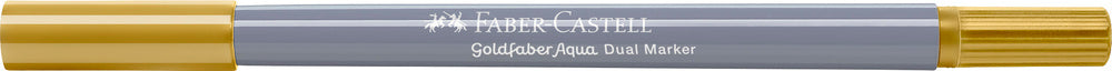 Tusser dobbelt Goldfaber Aqua green ochre 269