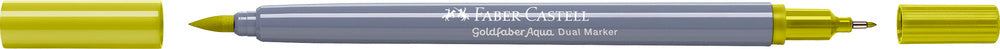 Tusser dobbelt Goldfaber Aqua green yellowish 370
