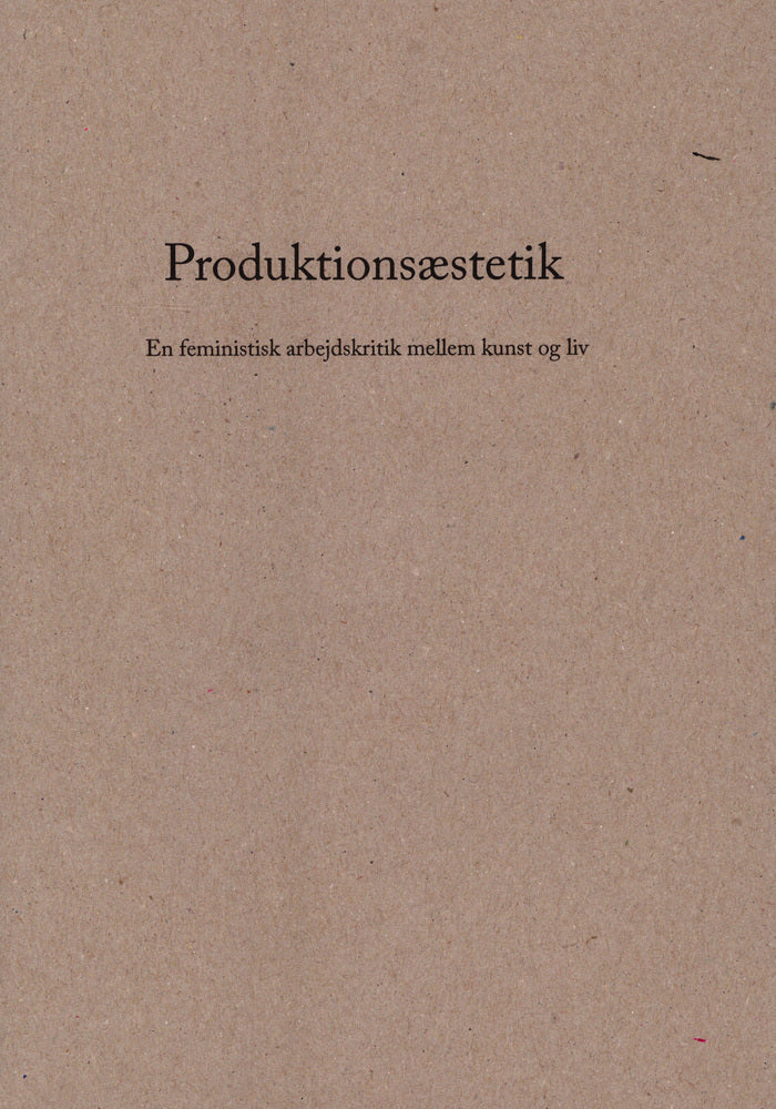 Produktionsæstetik
