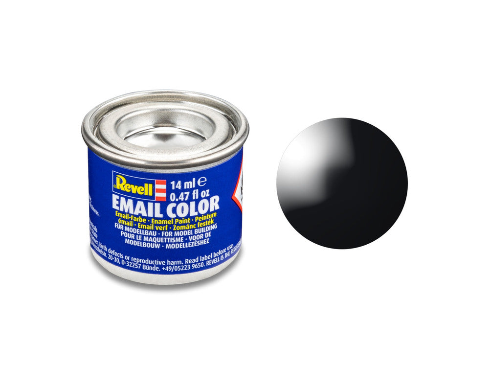 Enamel 14 ml. black, gloss