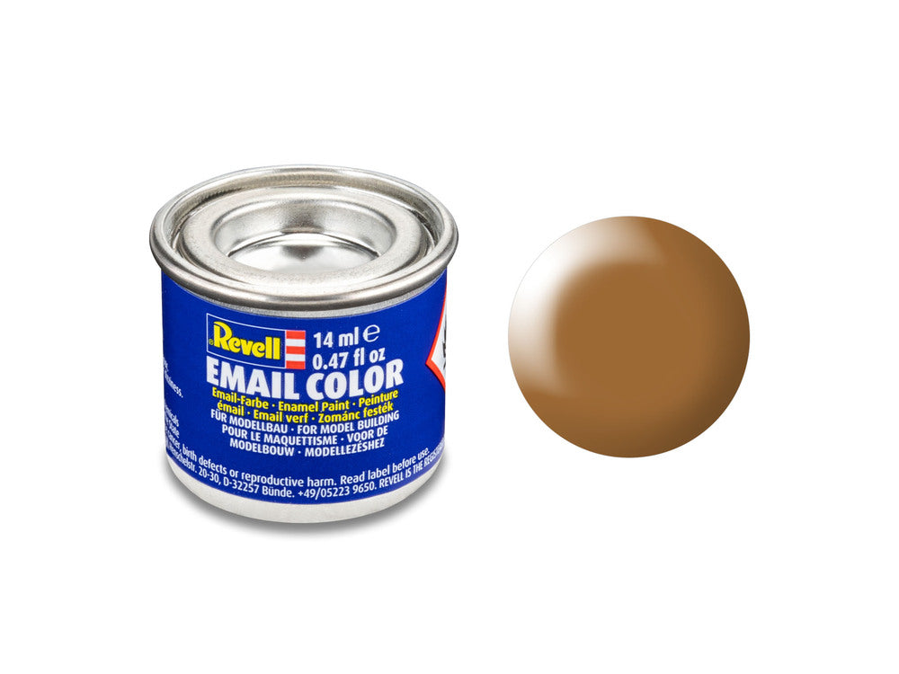 Enamel 14 ml. wood brown silk