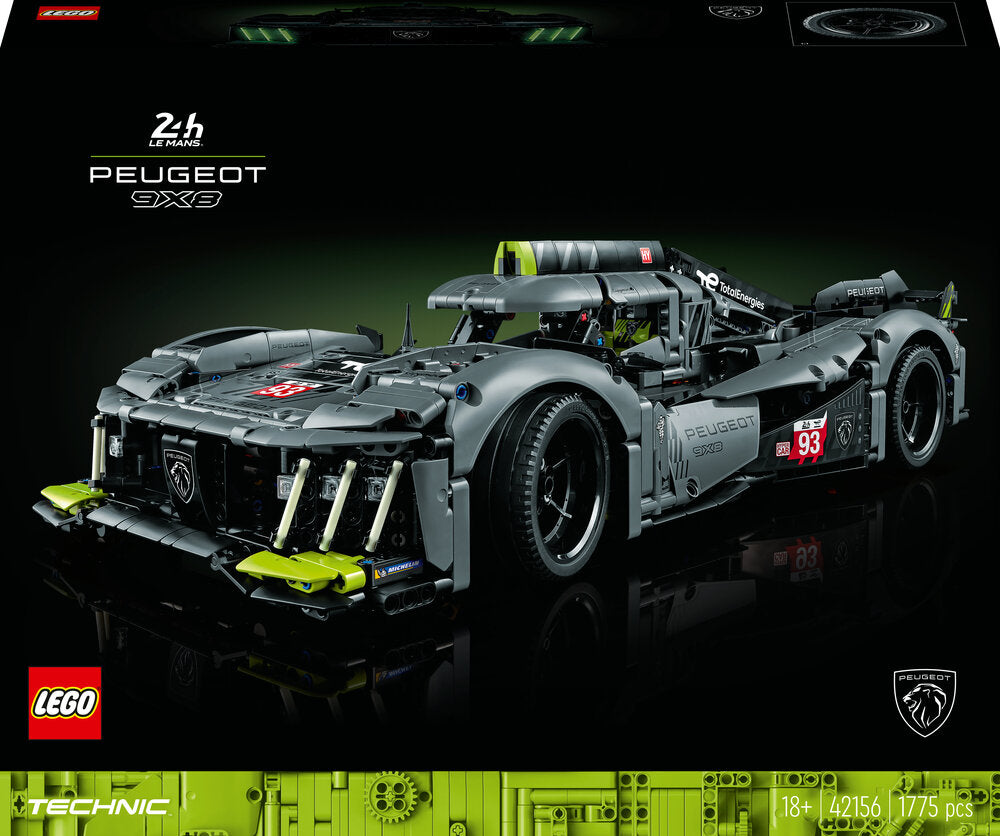 42156 LEGO TECHNIC PEUGEOT 9X8 24H Le Mans Hybrid Hypercar