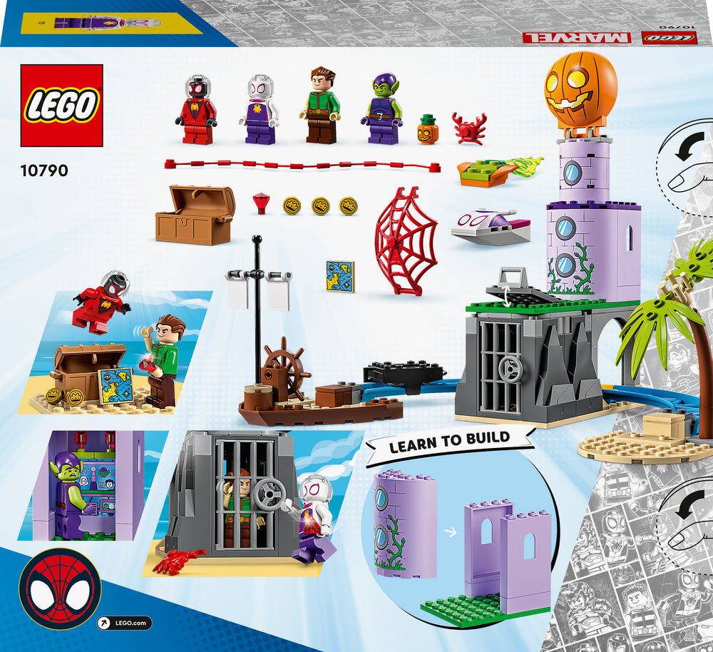 10790 LEGO Spidey Team Spidey ved Green Goblins fyrtårn