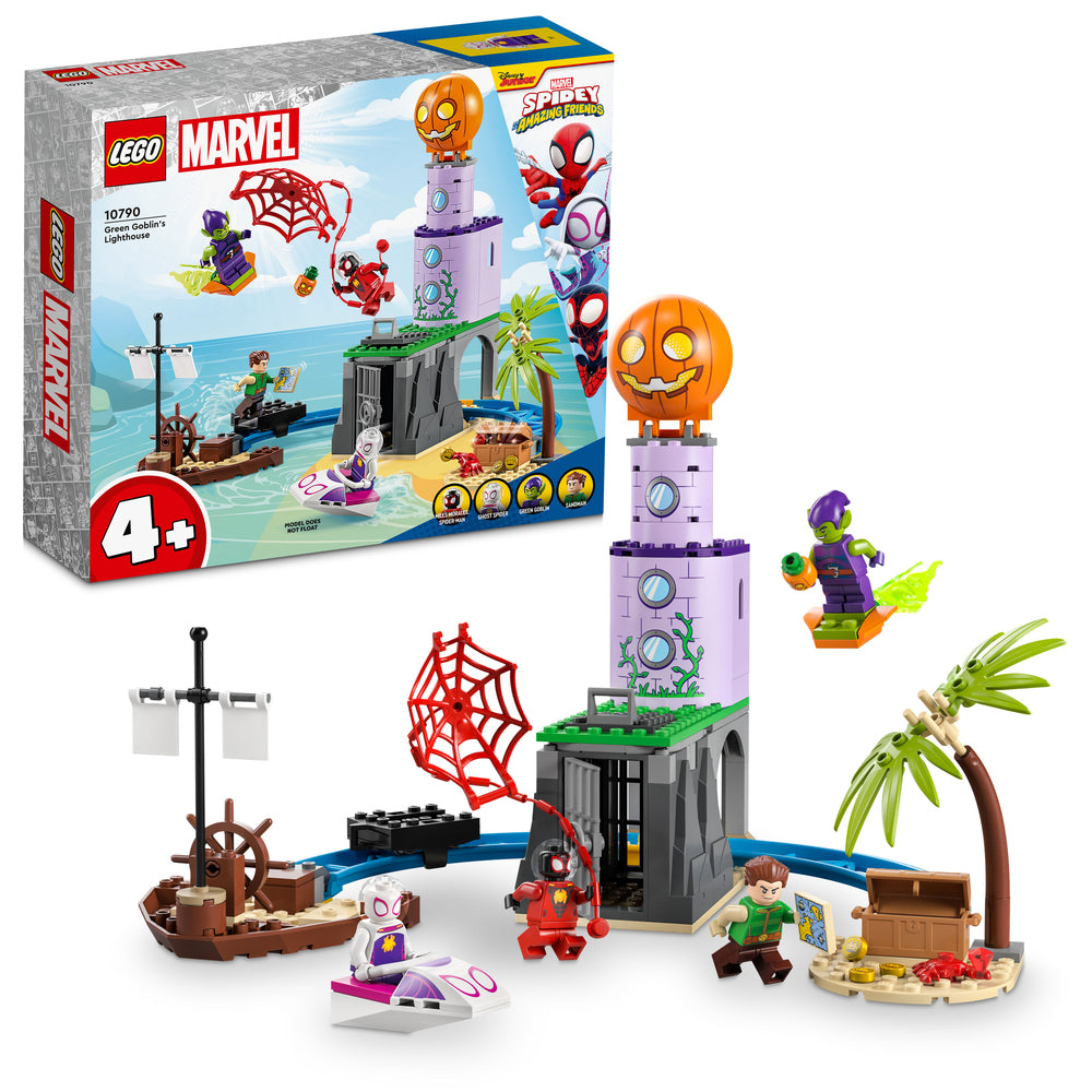 10790 LEGO Spidey Team Spidey ved Green Goblins fyrtårn