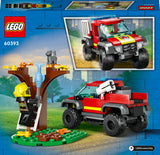 60393 LEGO City Fire Firhjulstrukket redningsvogn