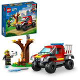 60393 LEGO City Fire Firhjulstrukket redningsvogn