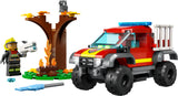 60393 LEGO City Fire Firhjulstrukket redningsvogn