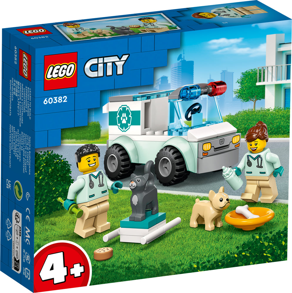 60382 LEGO City Great Vehicles Dyrlæge-redningsvogn