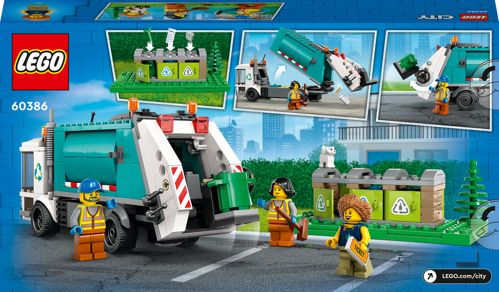 60386 LEGO City Great Vehicles Affaldssorteringsbil