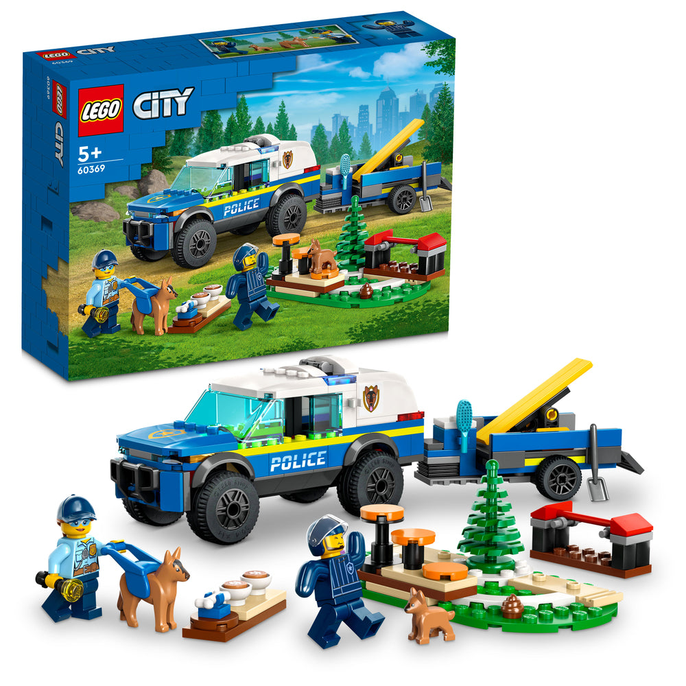 60369 LEGO City Police Mobil politihundetræning